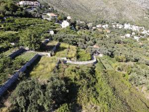 Cottage from the air