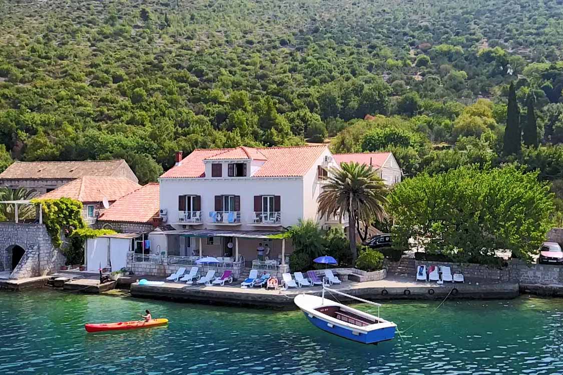 House Tereza from the sea