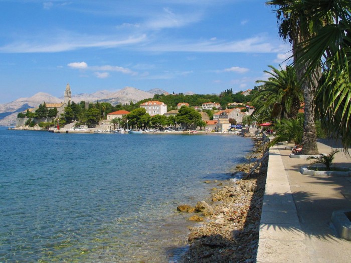 Promenade in Lopud