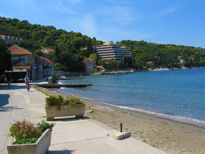Lopud promenade