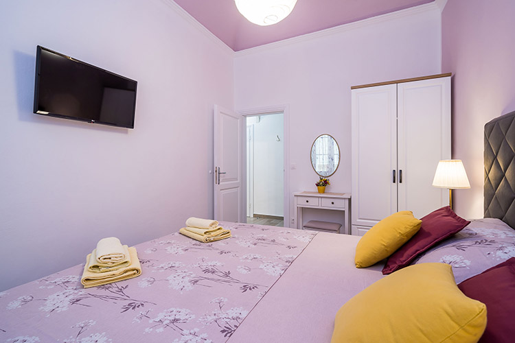 Bedroom from towards the entrance door