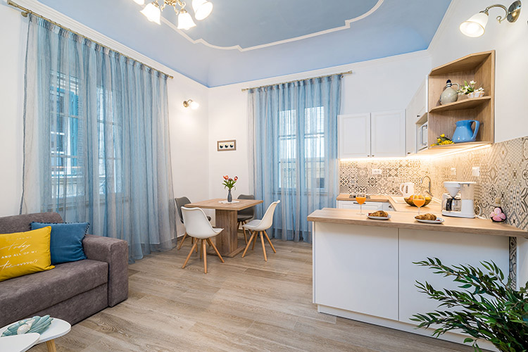 Dinning area and kitchen
