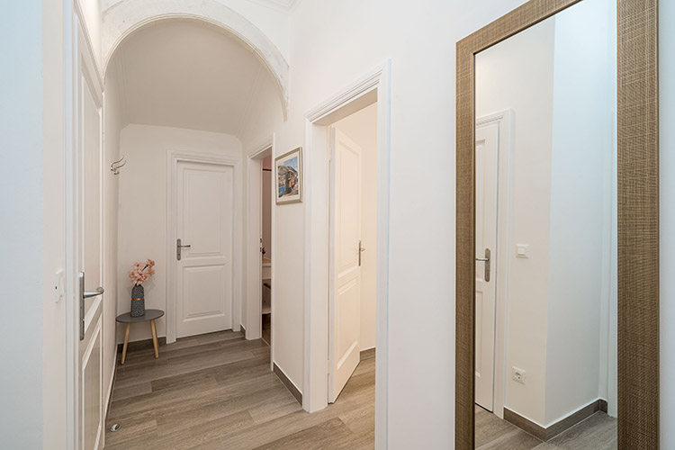 Hallway at the entrance to the apartment