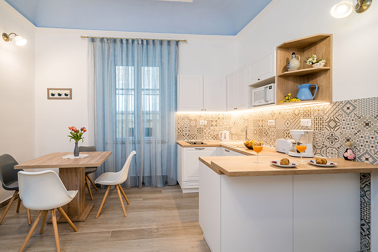 Kitchen and dinning area