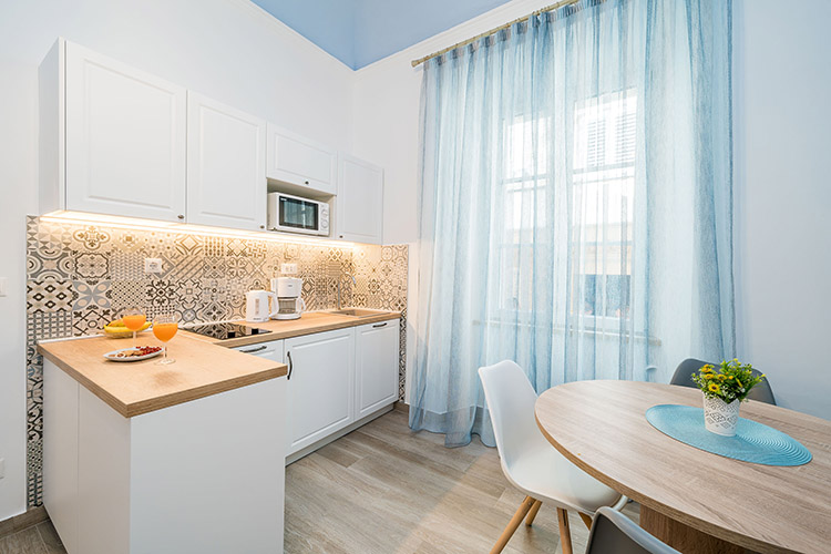 Dinning area and kitchen